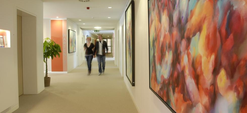 Wartebereich Fertility Center Berlin