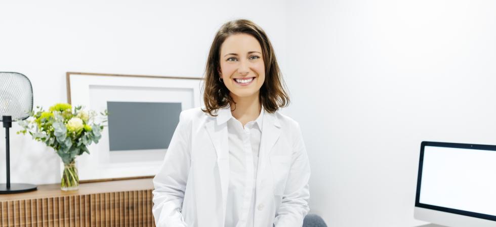 friendly doctor smiling