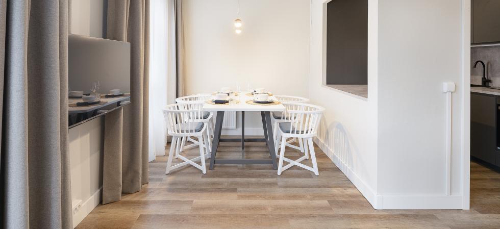 Dining area in the Apartments am Brandenburger Tor in Berlin